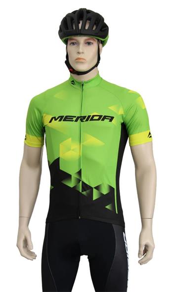 Dres KR Merida Sport Pro zeleno-žlto-čierny