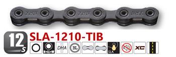 Reťaz Yaban SLA-1210-TI čierna 126L QRS12