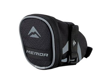 Taška podsedlová 3807 Velcro šedo-čierna