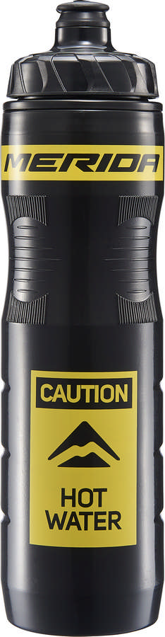 Fľaša MERIDA Caution Thermos čierna/žltá 0.65 l