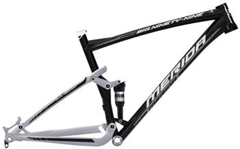 Rám Big Ninety-Nine Pro XT 17" UD karbón/biely (st