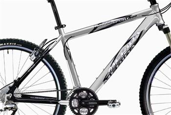 Rám Matts Sport 700 16" strieb-čierny