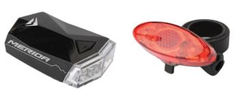 Svetlo HL-MD030 predné a zadné 4/4LED